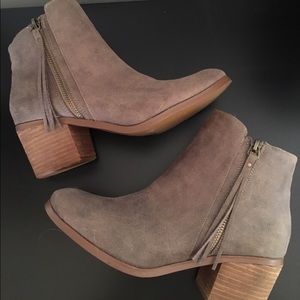 Franklin Tassel Zip Booties - REPORT (StitchFix)