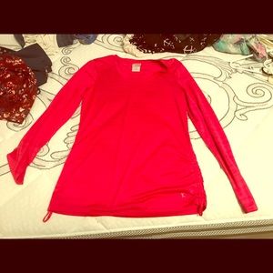 Pink long dry fit long sleeve