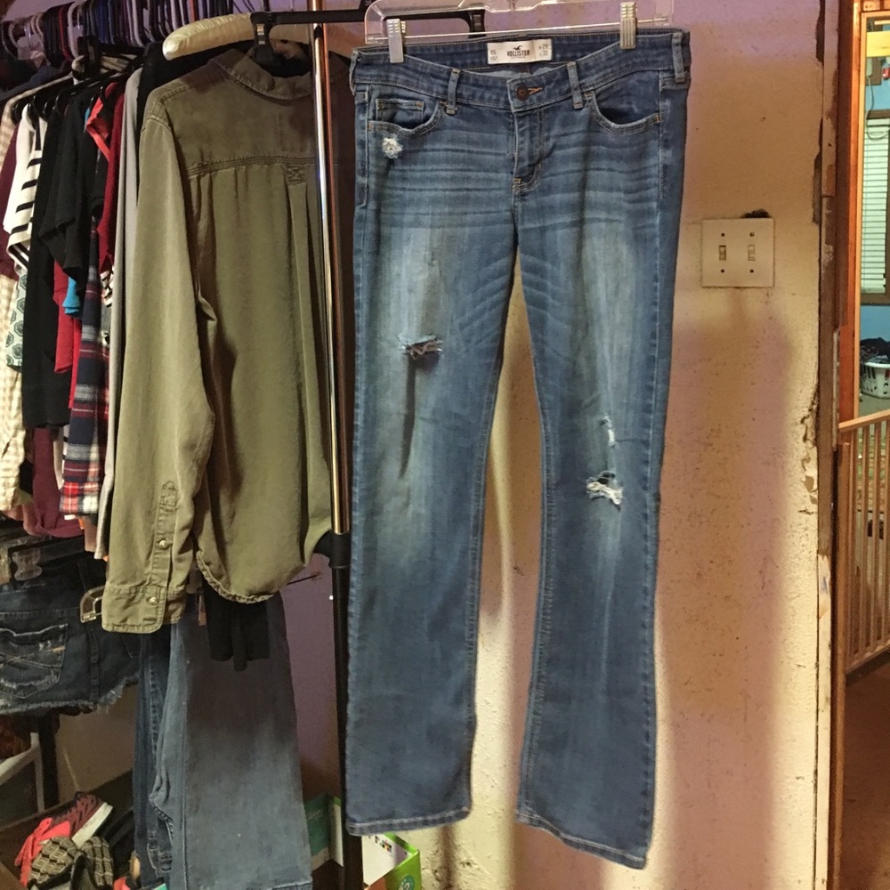 Hollister boot cut jeans