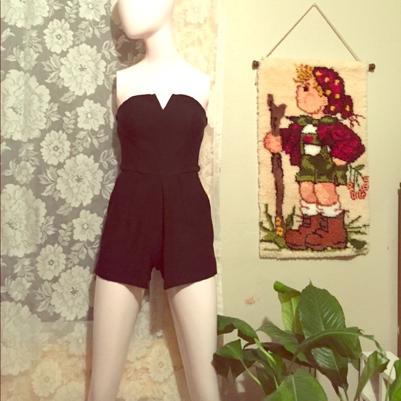 B Darlin Other - B Darlin Black Romper