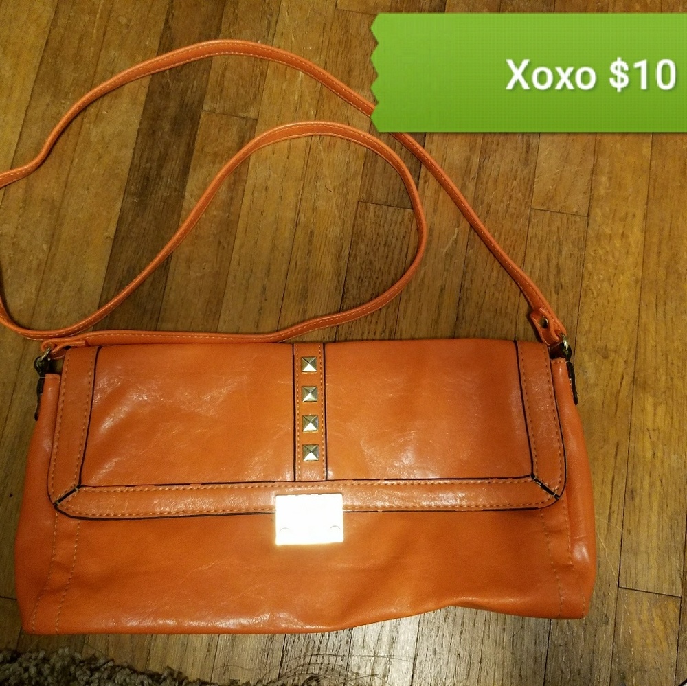 XOXO orange purse