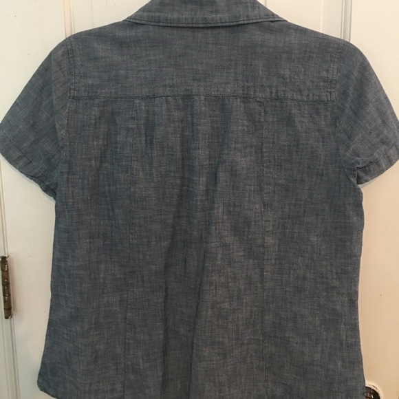 LOFT denim button up! - Picture 4 of 5