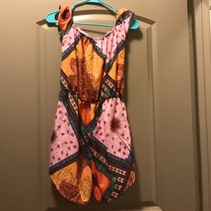 Floral Romper NWOT