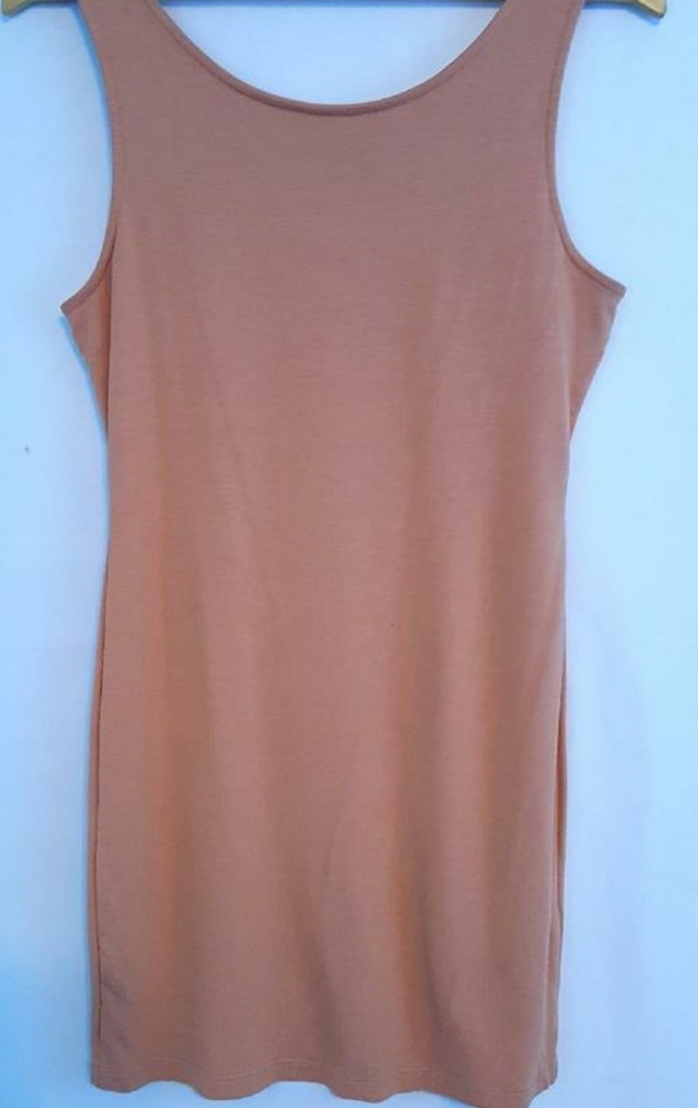EUC Tan Body Con dress