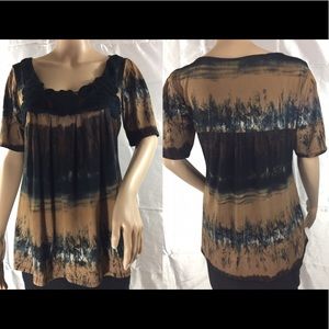 ⬇️New Directions Floral Embodies Blouse