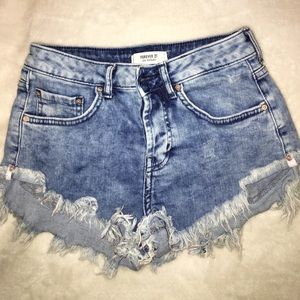 Jean shorts