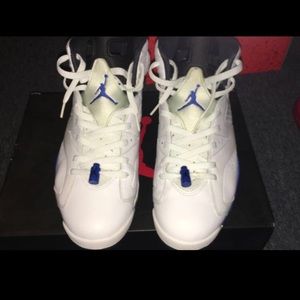 air jordan's sport blue 6s