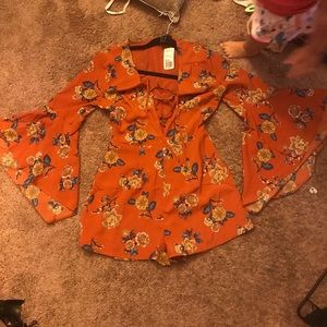 Beautiful romper but too fat to wear now 😭