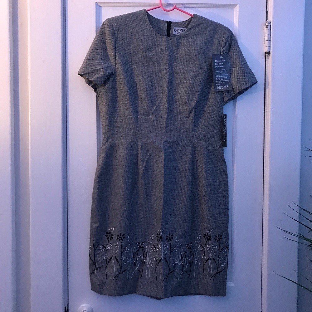 Kasper Women's Embroidered Dress