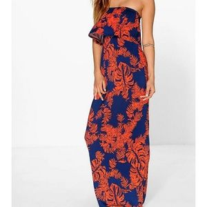 Bandeau maxi dress