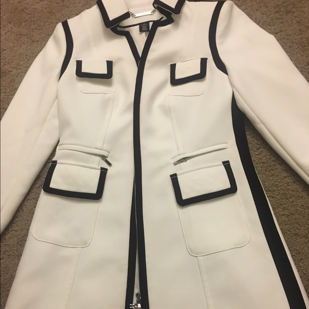 White Hoya Black Market Coat!