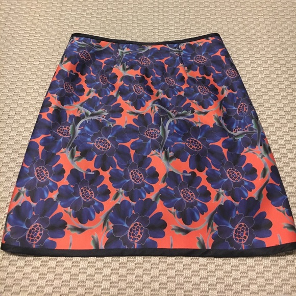 NWOT Cynthia Rowley Floral Skirt - Picture 2 of 2