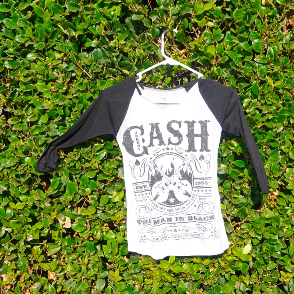 TARGET MID SLEEVE SHIRT JOHNNY CASH