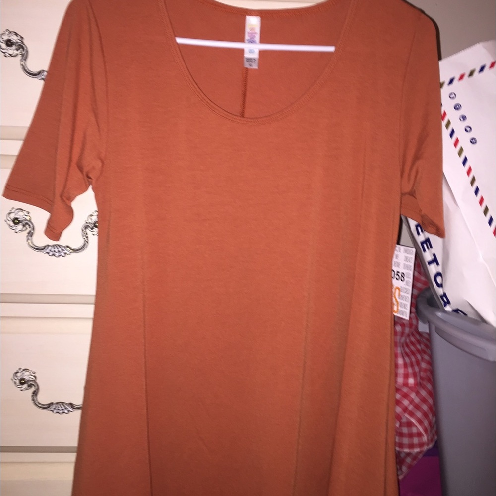 Orange Lularoe Perfect T XS