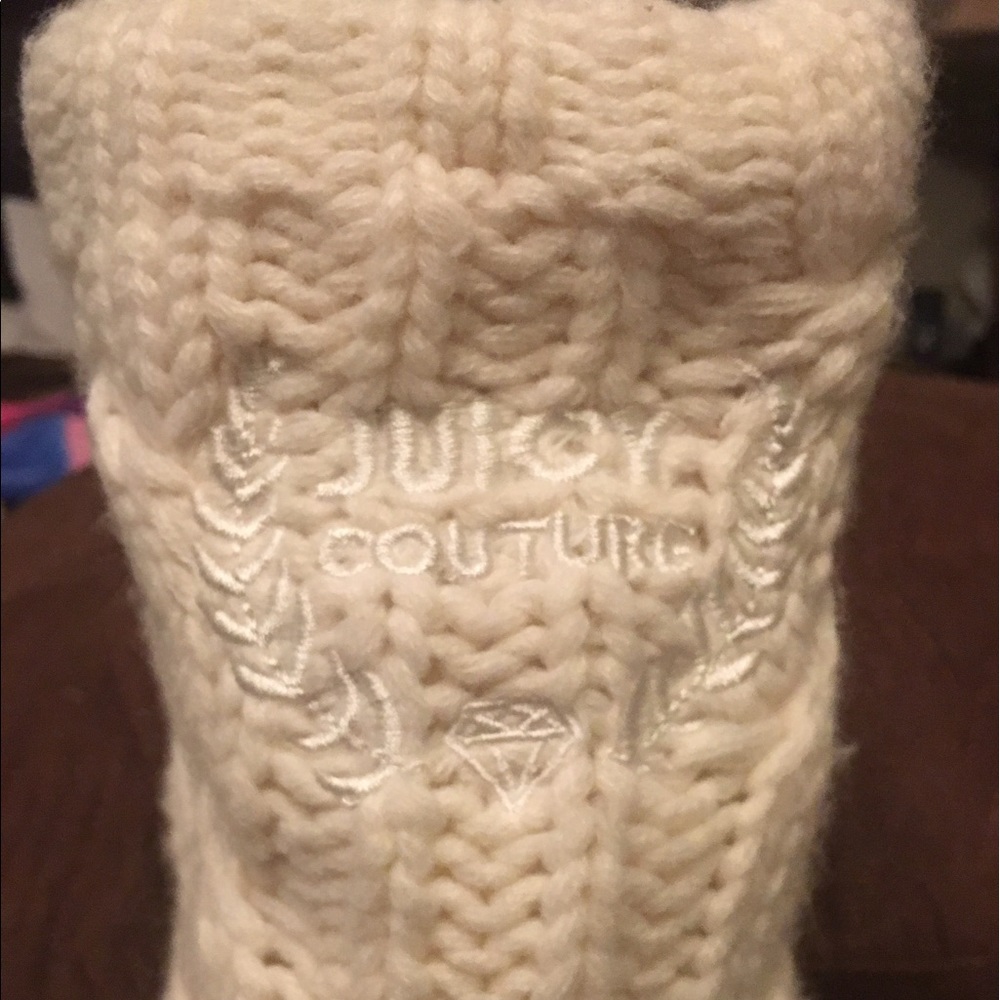 Juicy knee high slipper socks! 💞 size 7/8