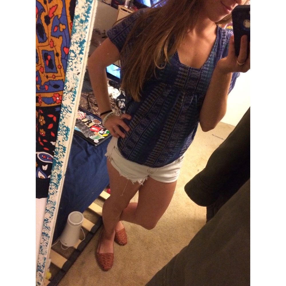 Aztec Boho O'Neill Patterned Top