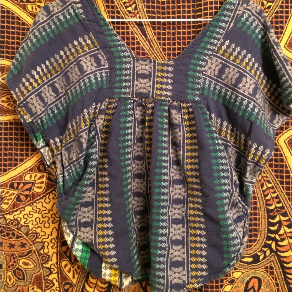 Aztec Boho O'Neill Patterned Top - Picture 2 of 4