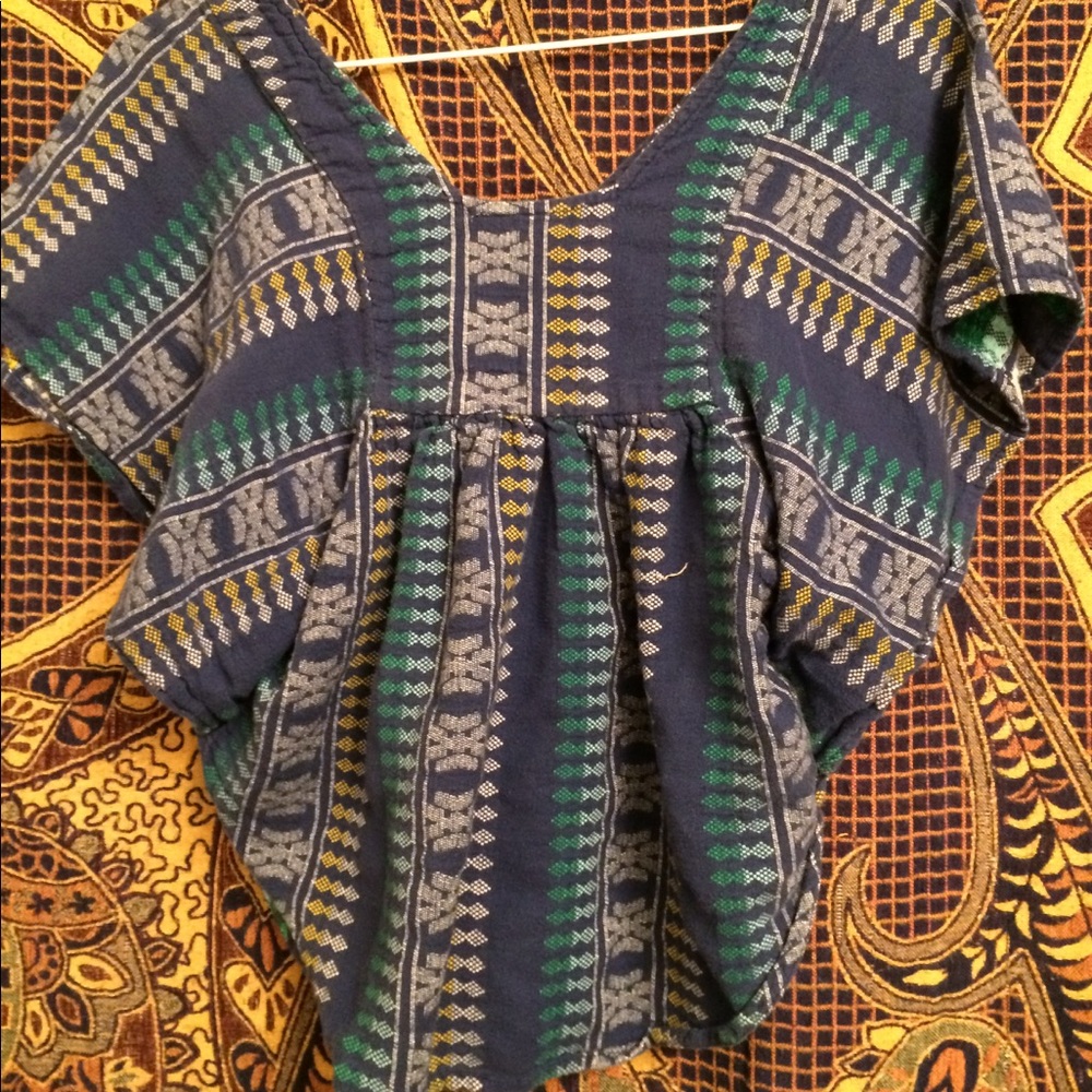 Aztec Boho O'Neill Patterned Top - Picture 3 of 4