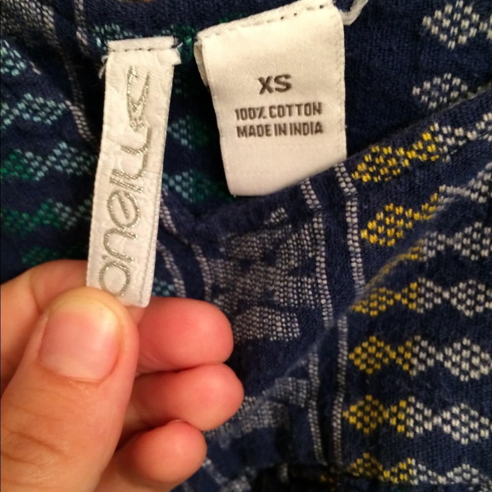 Aztec Boho O'Neill Patterned Top - Picture 4 of 4