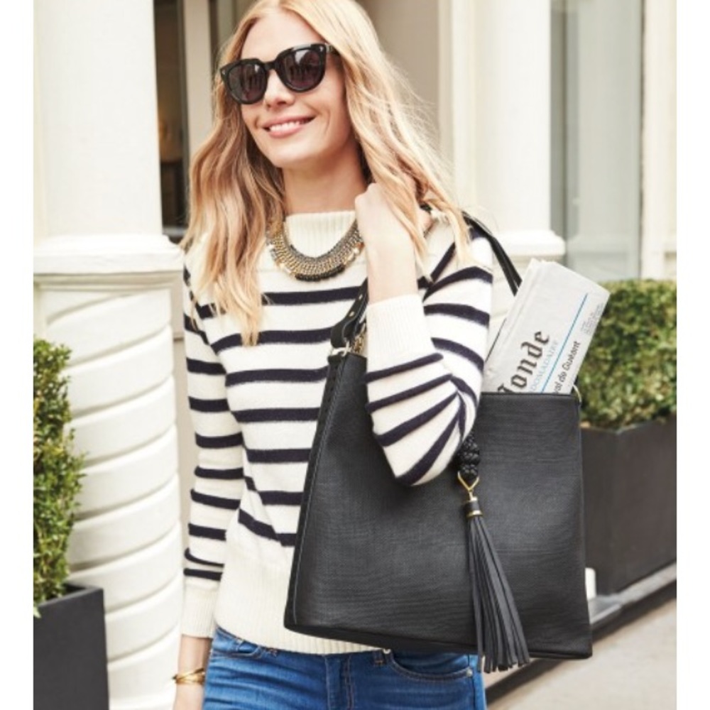 Tassel Hobo bag-Vegan leather