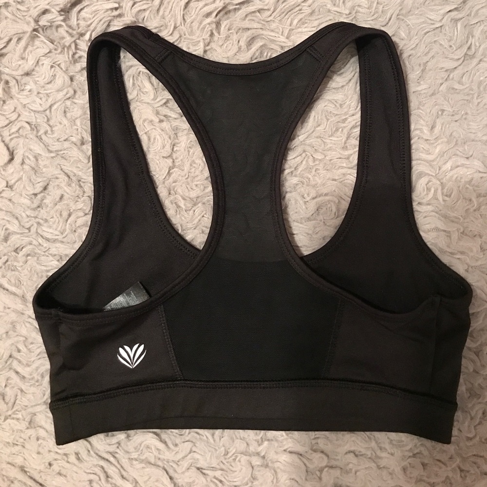 BLACK SPORTS BRA - Picture 2 of 2