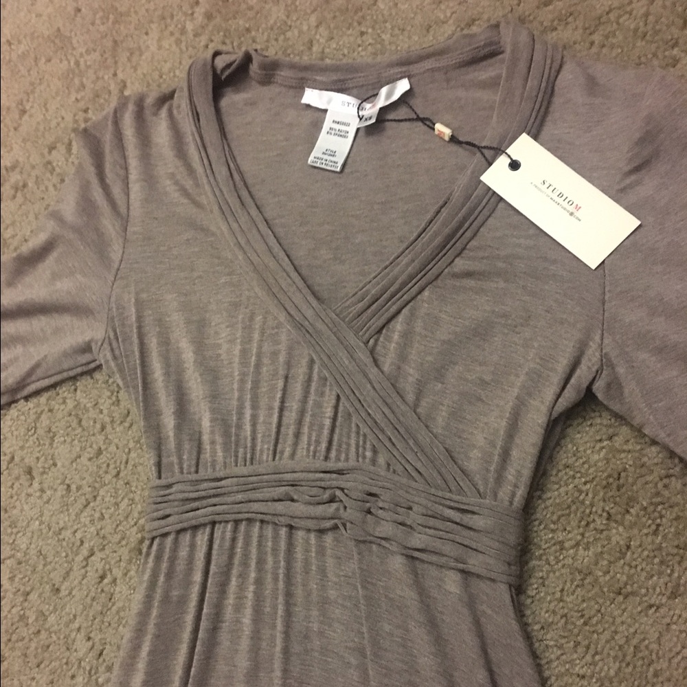 Studio M Light Brown Dress NWT!!