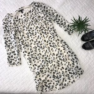 MNG COLLECTION. Leopard print Shift Dress