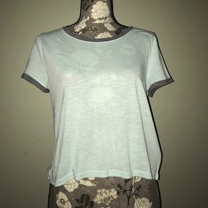 Ringer Tee Crop Top