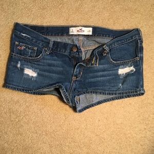 Hollister jean shorts