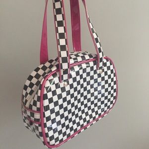 checkered purse!!