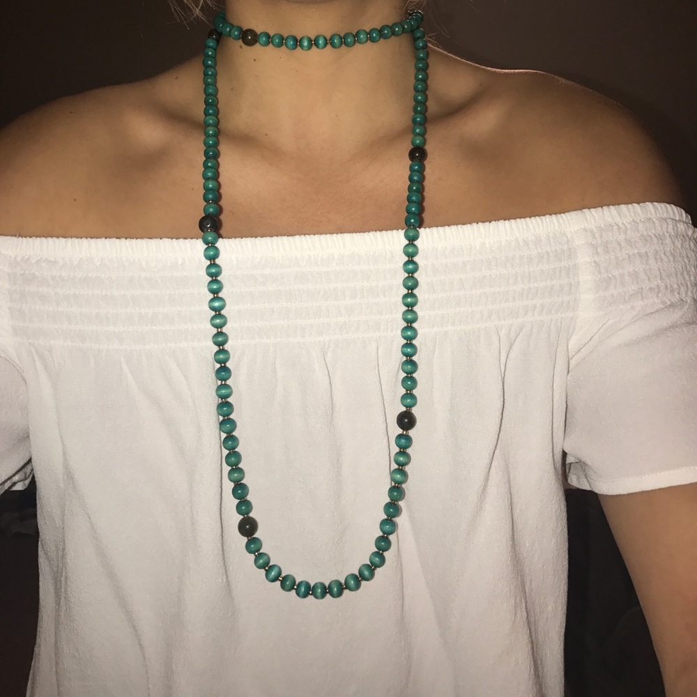 Double wrap choker necklace!!!