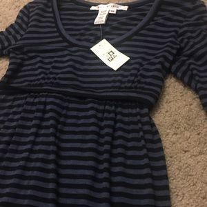 Stripped Mid sleeve Max Studio Dress NWT!!