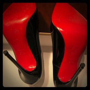 Women's 120mm louboutin pigalle like new*