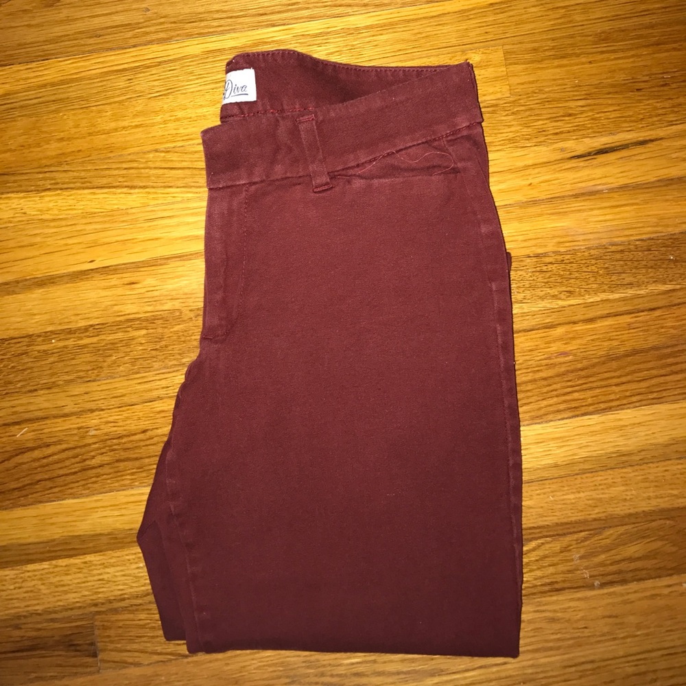 Maroon Old Navy Diva Pants