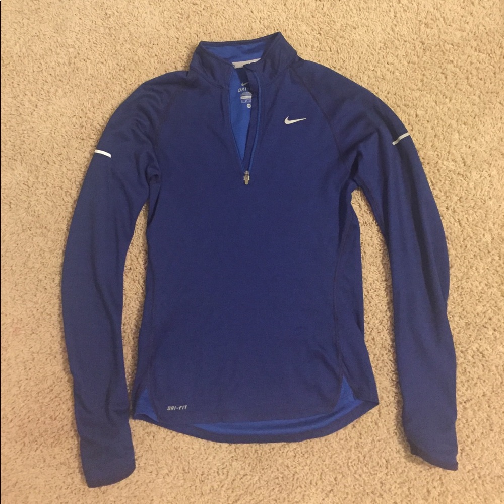 Nike Dri- fit Quarter Zip Pullover