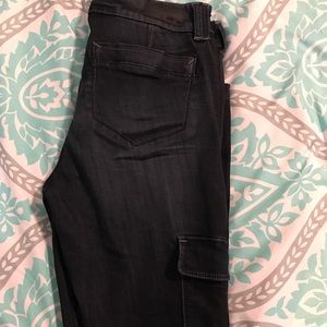 Bebe cargo skinny jeans💗