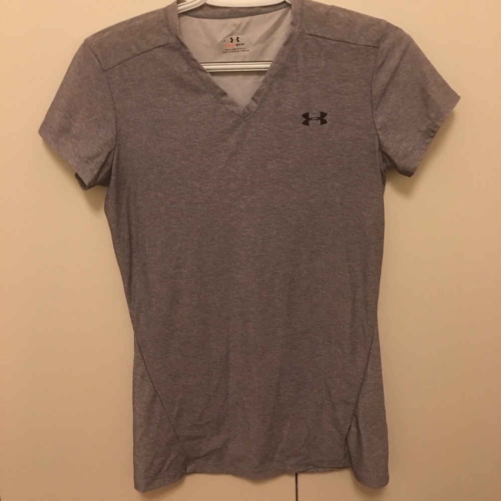 💪🏻💪🏻 Light gray women's workout top