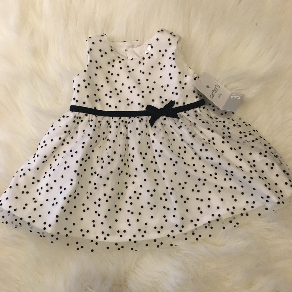 Carters polka dot 3 month baby girl dress