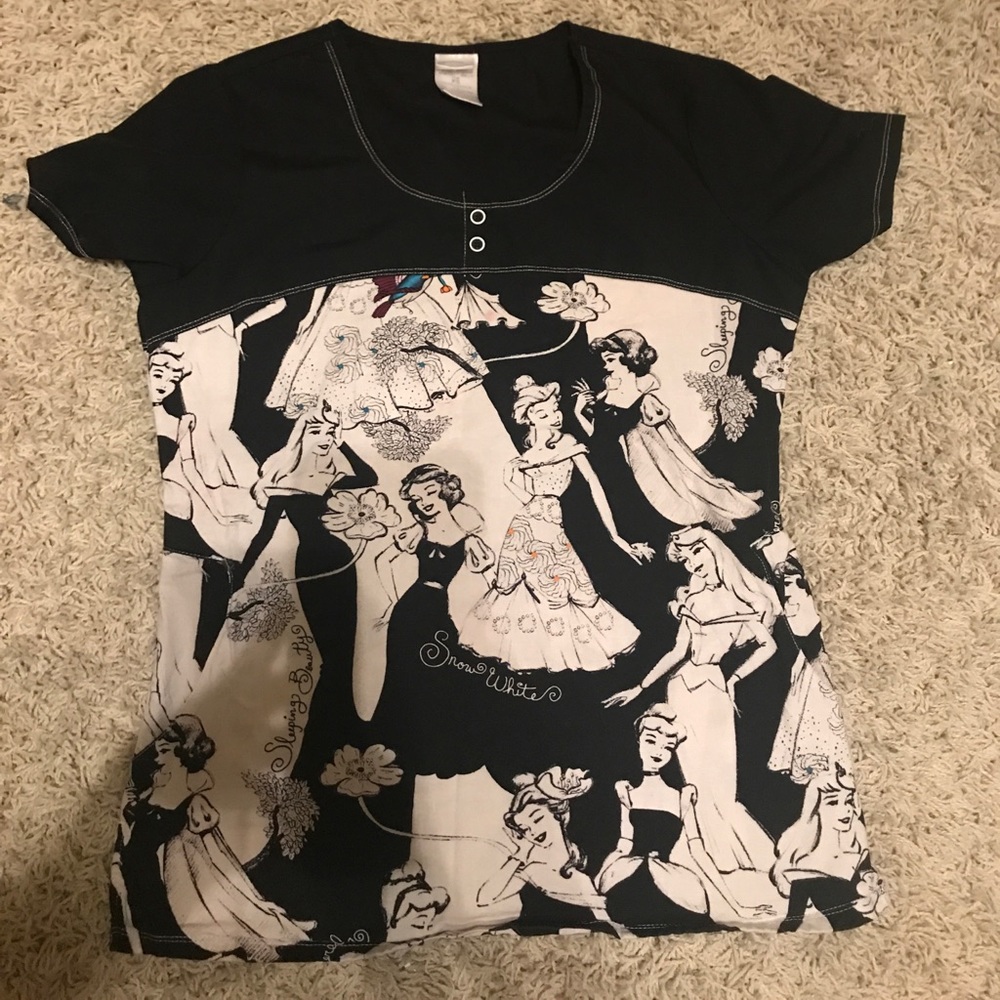 Disney Scrub Top