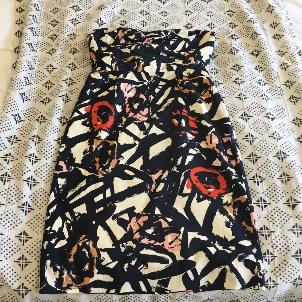 JCrew strapless dress