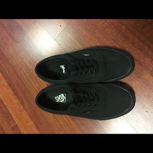 All black vans!