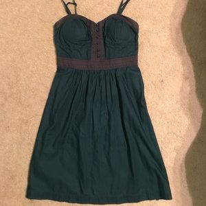 American eagle teal dress