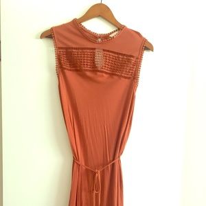 Rust H&M dress