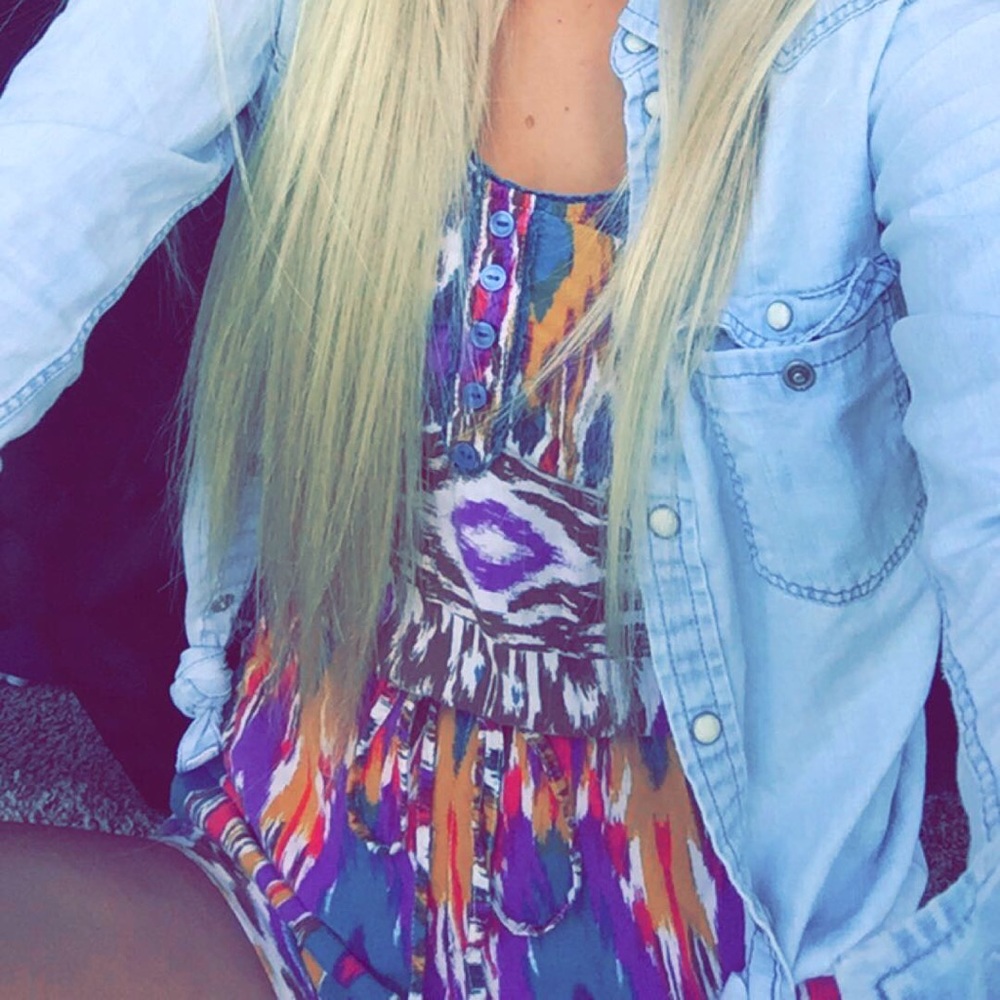 Cute printed romper