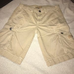 True Religion Tan Shorts