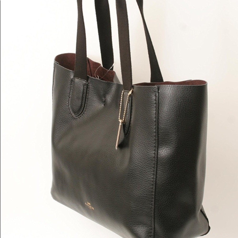 🎉SOLD 🎉Large black coach tote