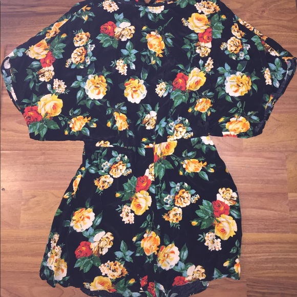 Asos Pants - ASOS ROSE PRINT ROMPER ❤️❤️