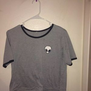 Alien crop top