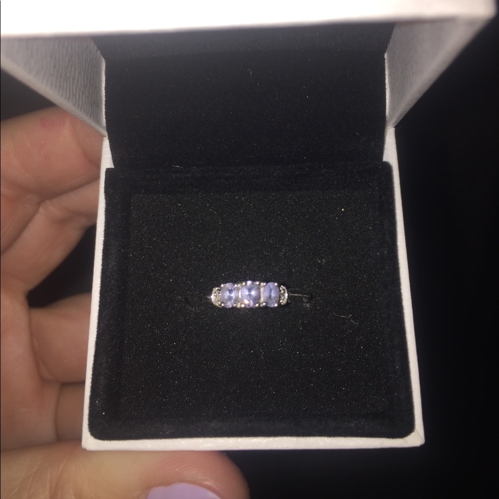 Sterling silver promise ring