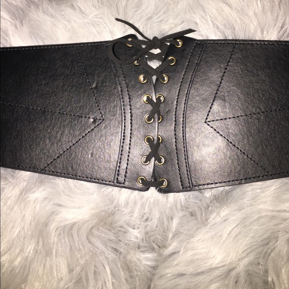 Corset waist belt